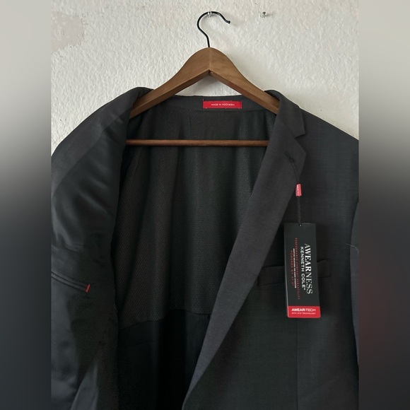 NWT Kenneth Cole Awarenss Awear-tech Sport Jacket 48R Formal Sleek Office - Picture 15 of 16